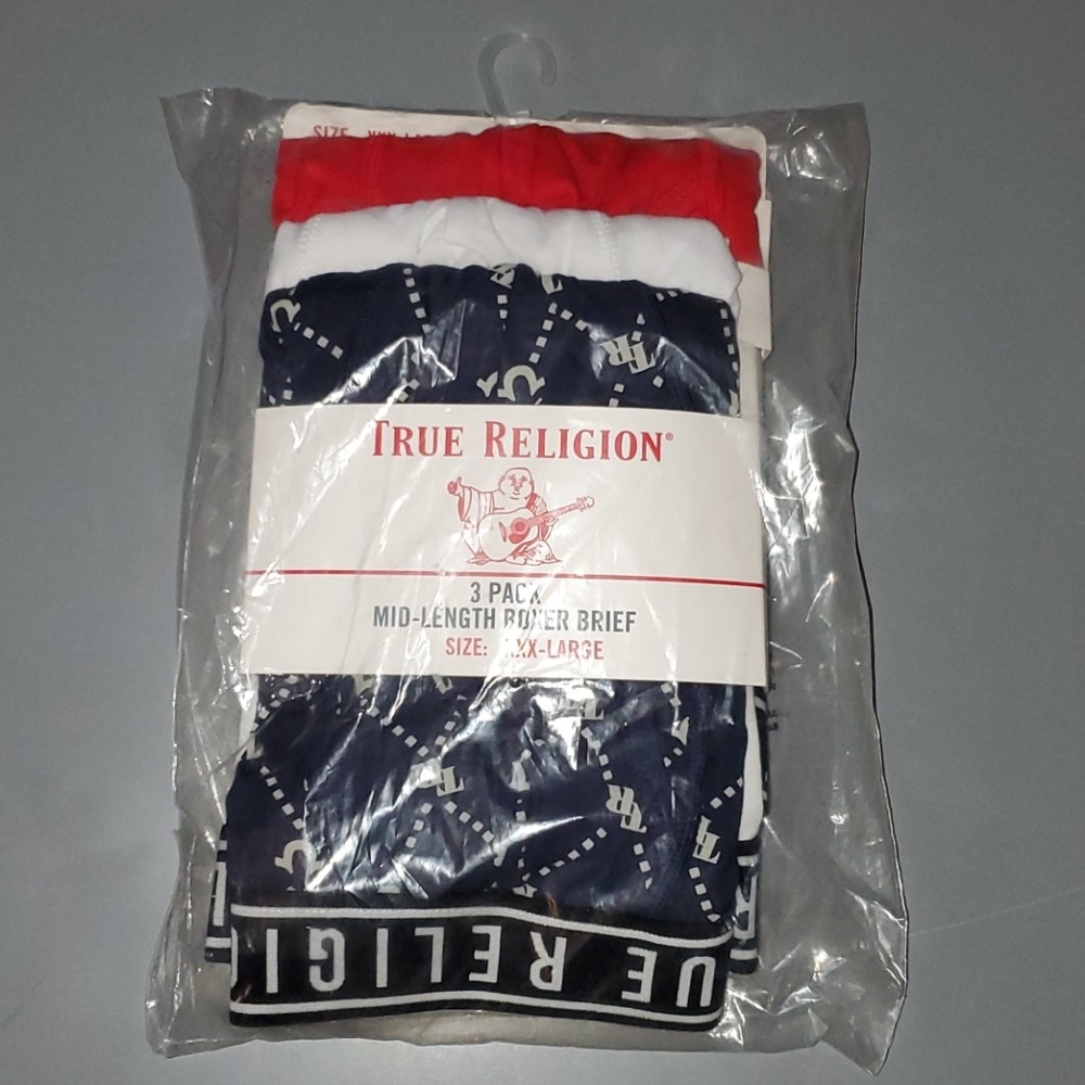 NWT true religion mens boxer briefs.